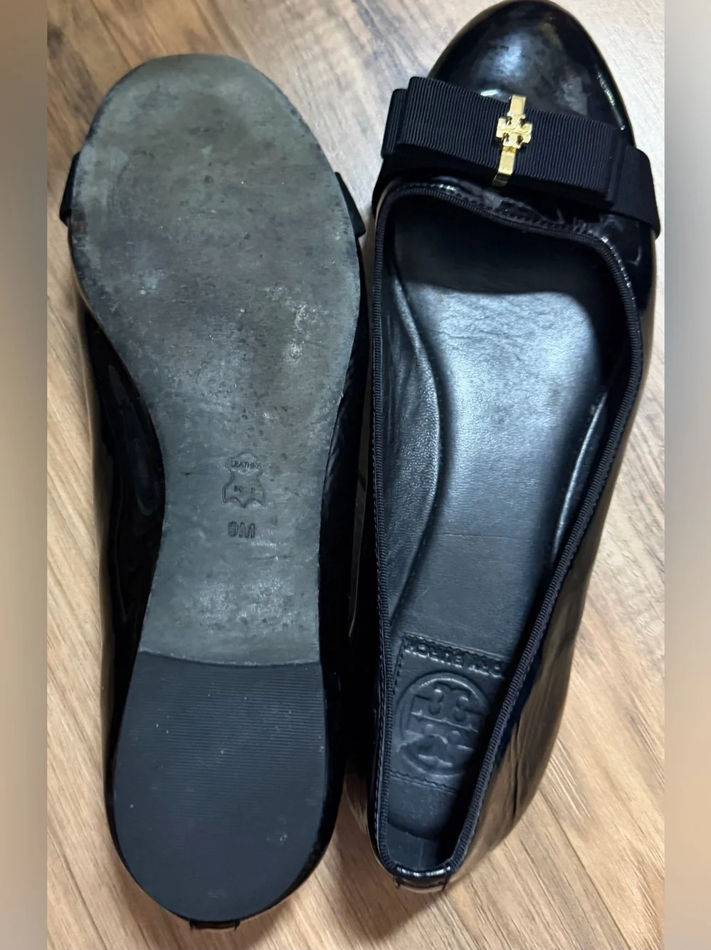 Tory Burch black flats 9